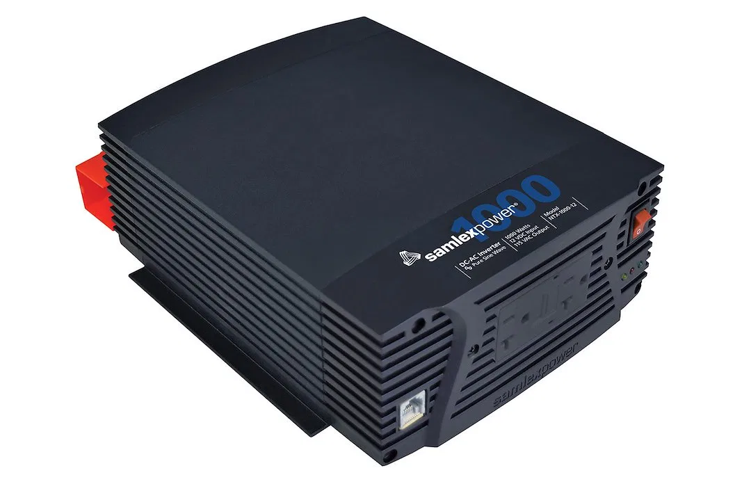 NTX-1000-12 – SAMLEX AMER Power Inverter, NTX Series Pure Sine Wave Inverter 1000 Watts Input Voltage Range 10.5 To 1...